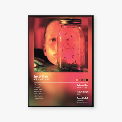 Alice in Chains — Jar of Flies Album Poster — Blur frame mockup