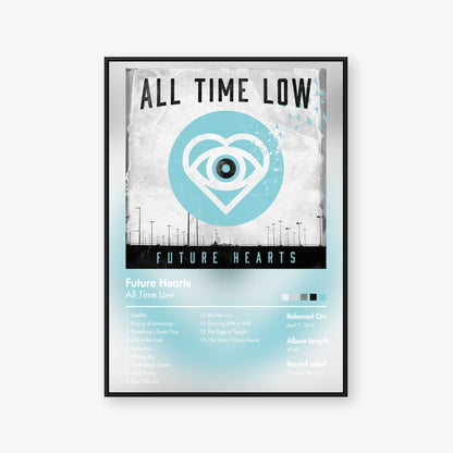 All Time Low — Future Hearts Album Poster — Blur frame mockup