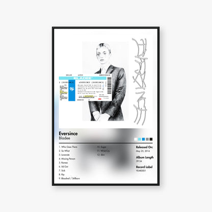Bladee — Eversince Album Poster — Blur frame mockup