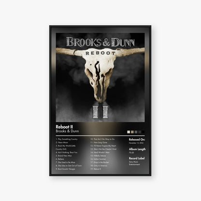 Brooks & Dunn — Reboot II Album Poster — Blur frame mockup