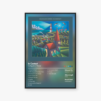 Caligula’s Horse — In Contact Album Poster — Blur frame mockup