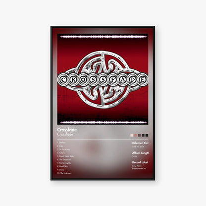 Crossfade — Crossfade Album Poster — Blur frame mockup