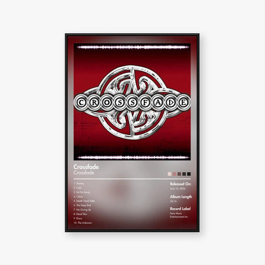 Crossfade — Crossfade Album Poster — Blur frame mockup