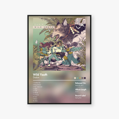 Dabin — Wild Youth Album Poster — Blur frame mockup