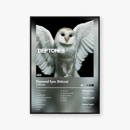 Deftones — Diamond Eyes (Deluxe) Album Poster — Blur frame mockup