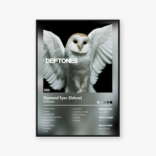 Deftones — Diamond Eyes (Deluxe) Album Poster — Blur frame mockup