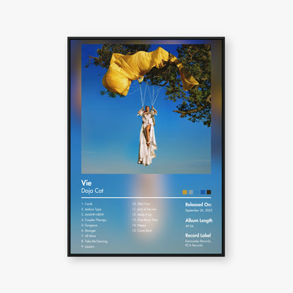 Doja Cat — Vie Album Poster — Blur frame mockup