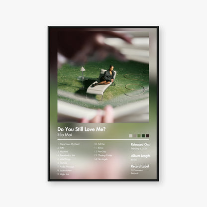 Ella Mai — Do You Still Love Me? Album Poster — Blur frame mockup