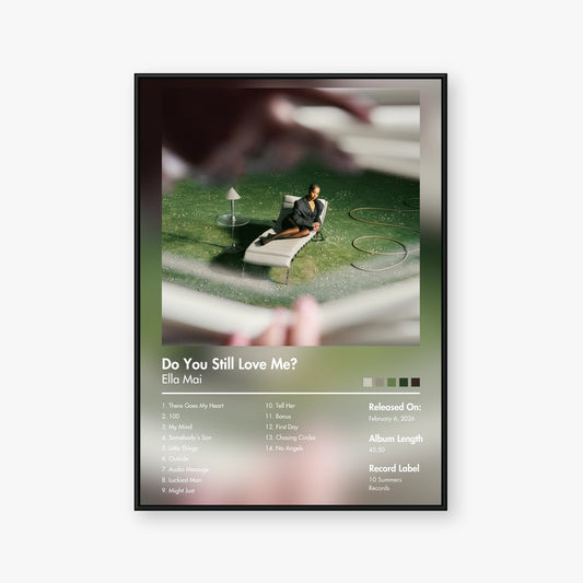 Ella Mai — Do You Still Love Me? Album Poster — Blur frame mockup