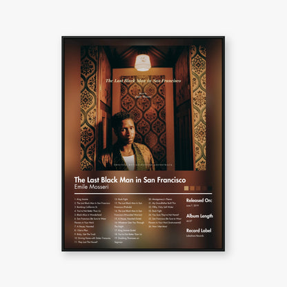 Emile Mosseri — The Last Black Man in San Francisco Album Poster — Blur frame mockup