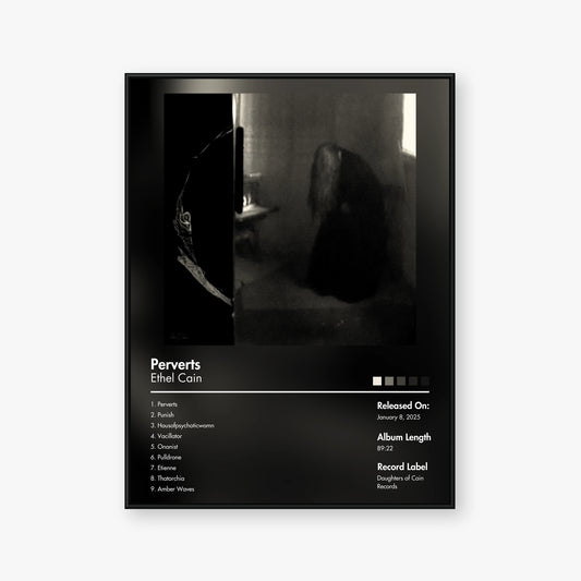 Ethel Cain — Perverts Album Poster — Blur frame mockup