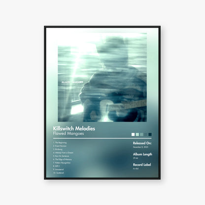 Flawed Mangoes — Killswitch Melodies Album Poster — Blur frame mockup