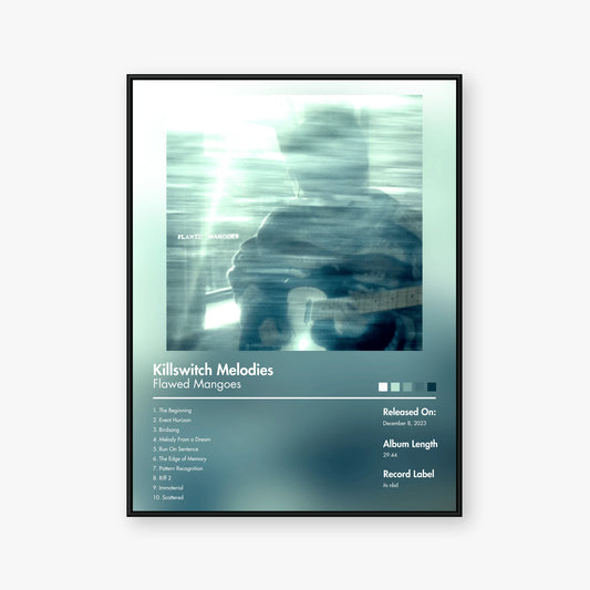 Flawed Mangoes — Killswitch Melodies Album Poster — Blur frame mockup