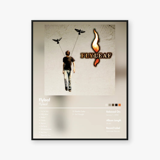 Flyleaf — Flyleaf Album Poster — Blur frame mockup