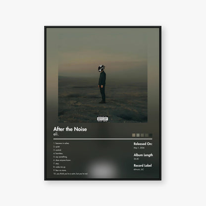 Jonas Doon — after the noise Album Poster — Blur frame mockup