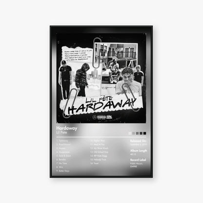 Lil Pete — Hardaway Album Poster — Blur frame mockup