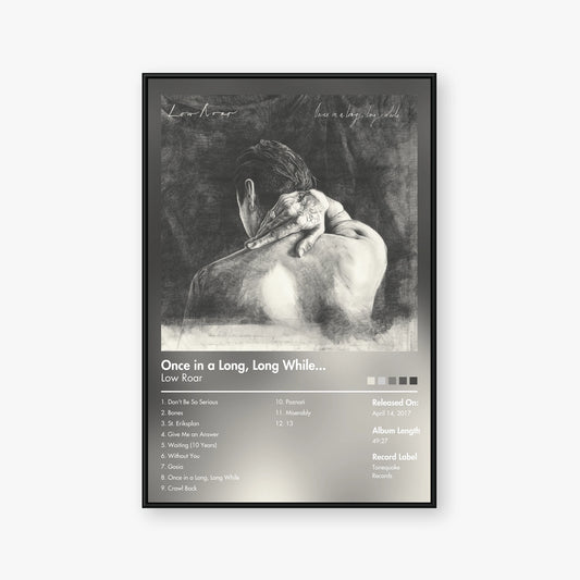 Low Roar — Once in a Long, Long While… Album Poster — Blur frame mockup
