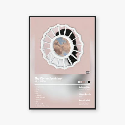 Mac Miller — The Divine Feminine Album Poster — Blur frame mockup