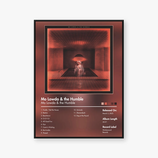 Mo Lowda & the Humble — Mo Lowda & the Humble Album Poster — Blur frame mockup