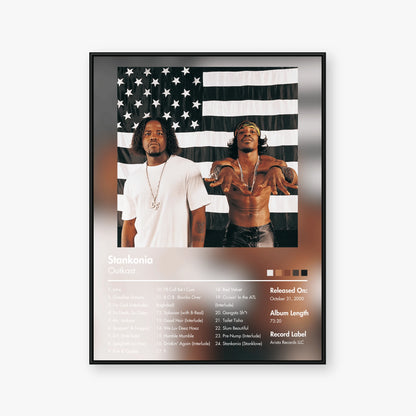 OutKast — Stankonia Album Poster — Blur frame mockup