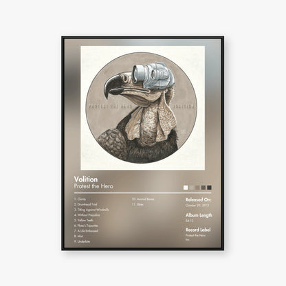 Protest the Hero — Volition Album Poster — Blur frame mockup