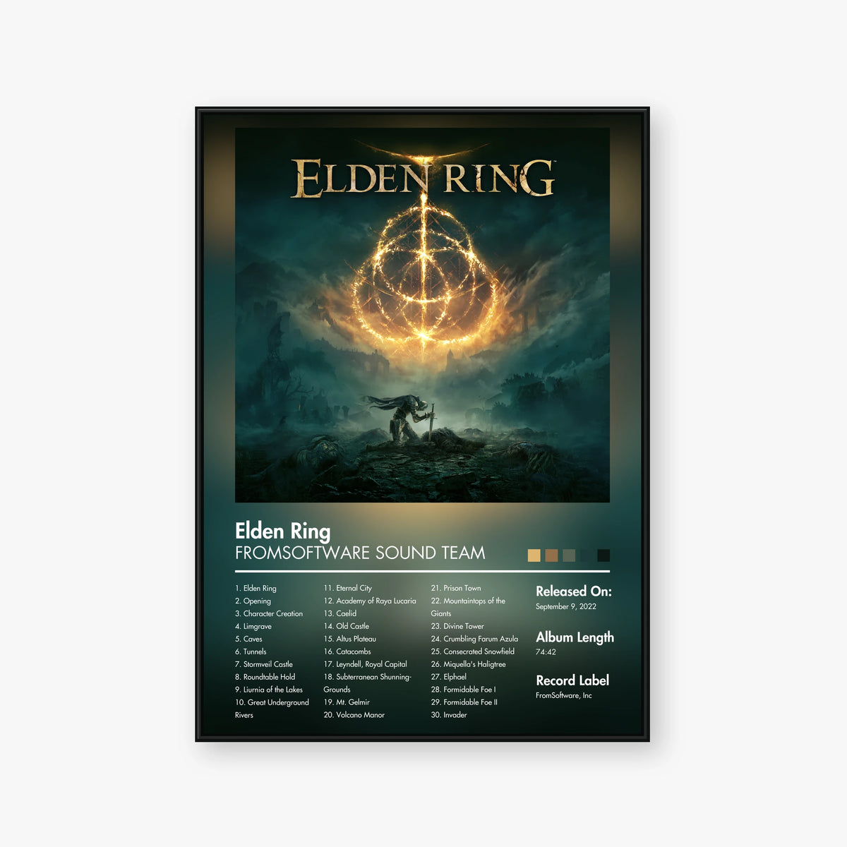 RichaadEB — Elden Ring Album Poster — Blur frame mockup