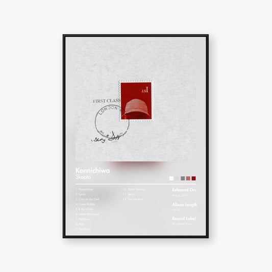 Skepta — Konnichiwa Album Poster — Blur frame mockup