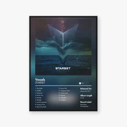Starset — Vessels Album Poster — Blur frame mockup