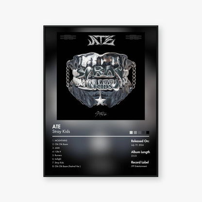 Stray Kids — ATE Album Poster — Blur frame mockup