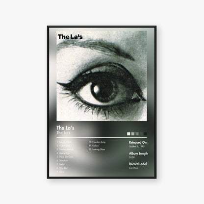 The La's — The La's Album Poster — Blur frame mockup
