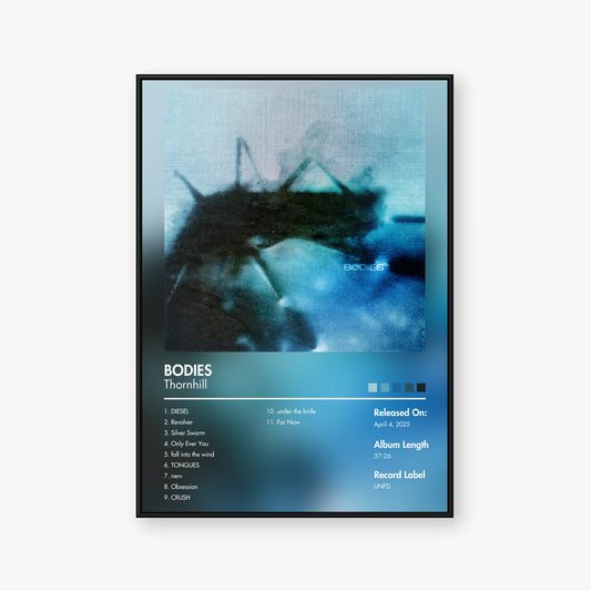 Thornhill — BODIES Album Poster — Blur frame mockup