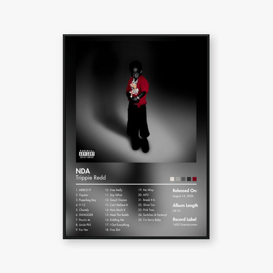 Trippie Redd — NDA Album Poster — Blur frame mockup