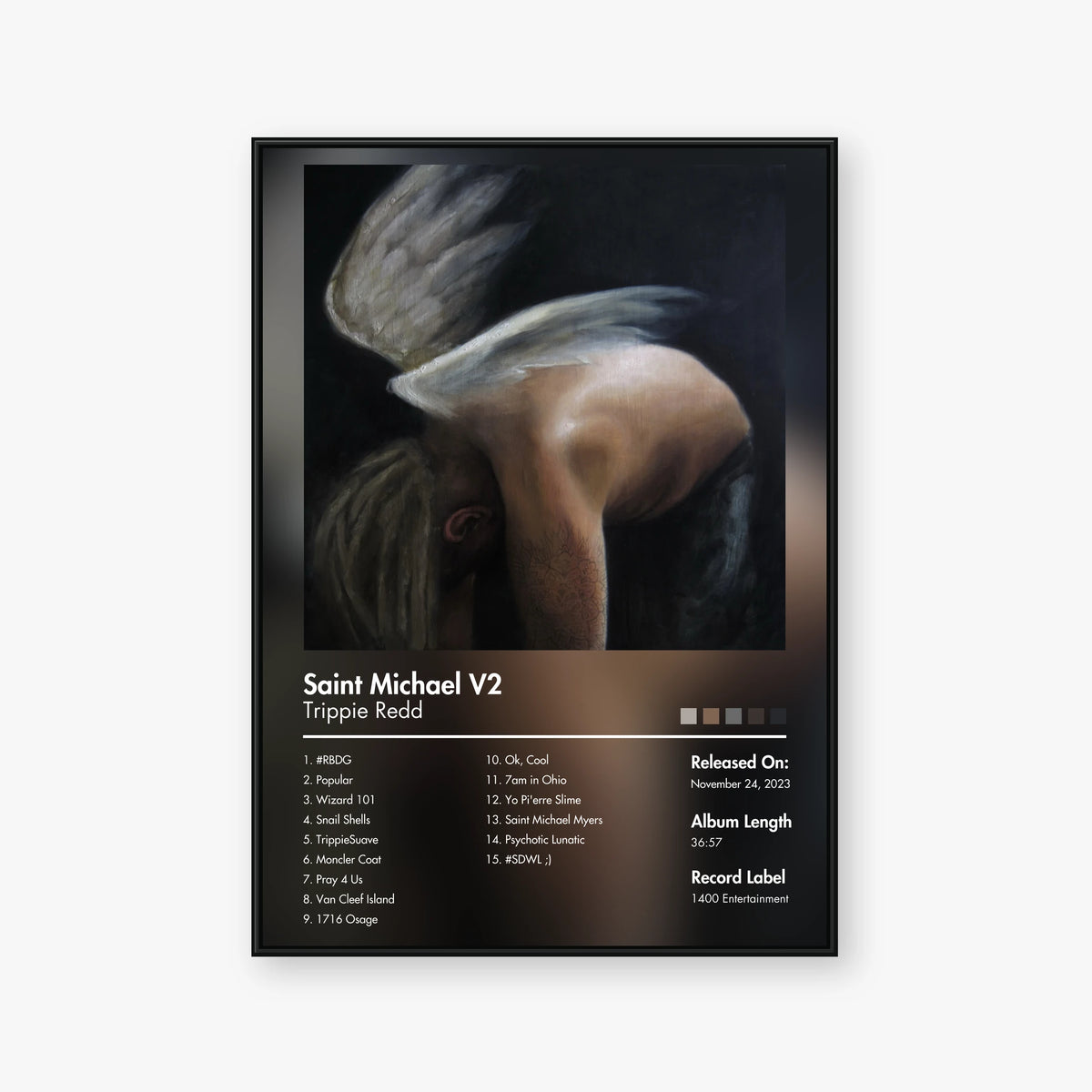 Trippie Redd — Saint Michael V2 Album Poster — Blur frame mockup