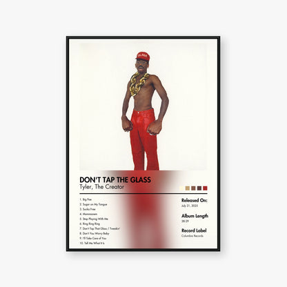 Tyler, The Creator — DONT TAP THE GLASS Album Poster — Blur frame mockup