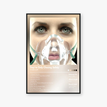 Underoath — They're Only Chasing Safety Album Poster — Blur frame mockup