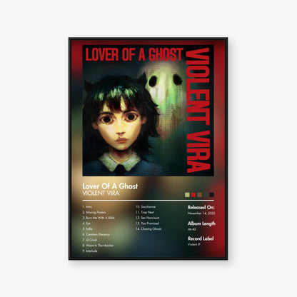 VIOLENT VIRA — Lover of a Ghost Album Poster — Blur frame mockup