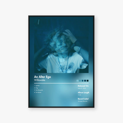 Willowake — An Alter Ego Album Poster — Blur frame mockup