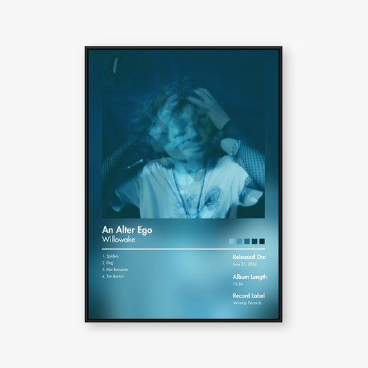 Willowake — An Alter Ego Album Poster — Blur frame mockup