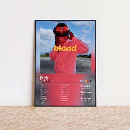Choose Your Own Custom Album Poster
